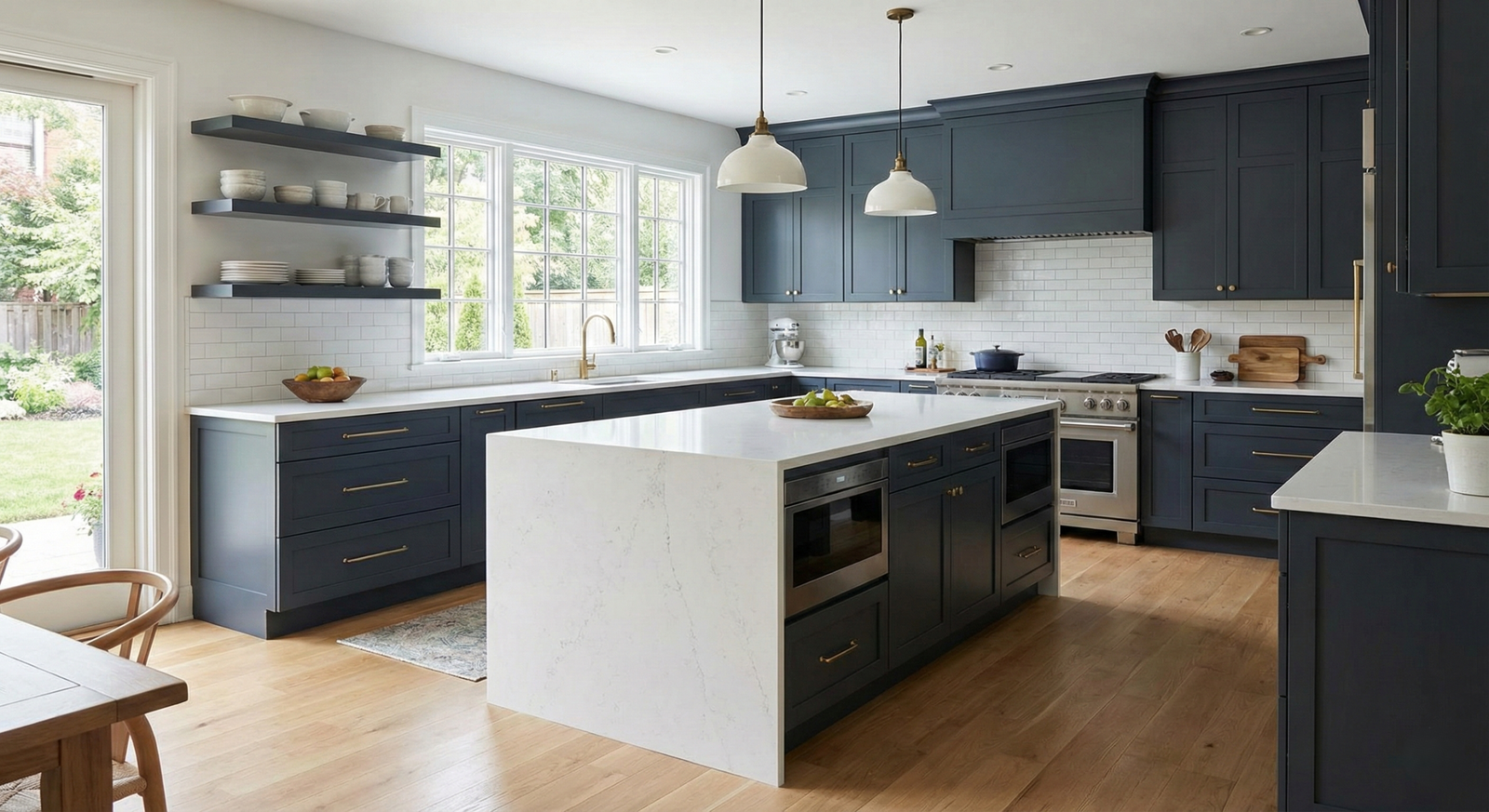 Shaker style kitchen cabinet doors available for same week delivery