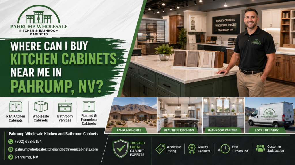 Kitchen cabinets near me in Pahrump NV from Pahrump Wholesale Kitchen and Bathroom Cabinets